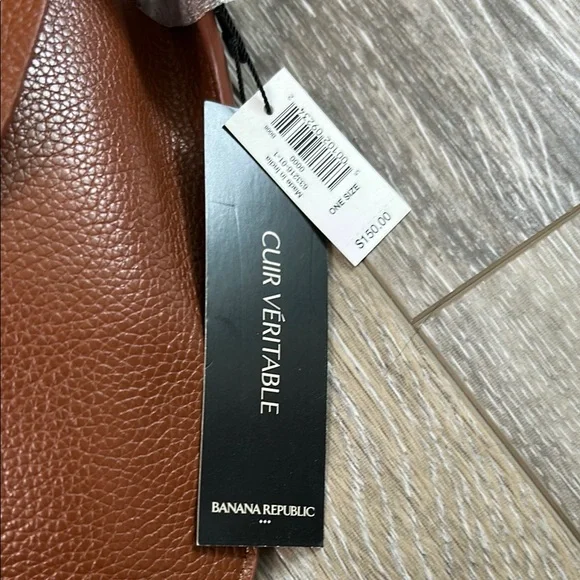 Banana Republic Brown Crossbody Bag with Gold Clasp - Picture 2 of 5